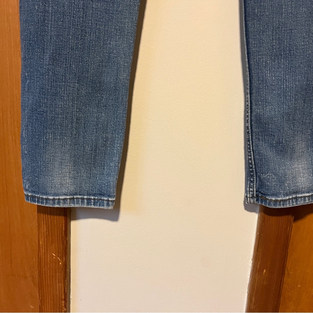 Women’s Levi 524 Too Superlow Blue Denim Jeans Size 9 S/C - Picture 4 of 4